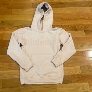 Light pink lululemon hoodie